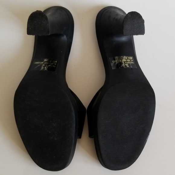 Vintage Bongo Chunky Heel Sandals 5.5 - Picture 8 of 8